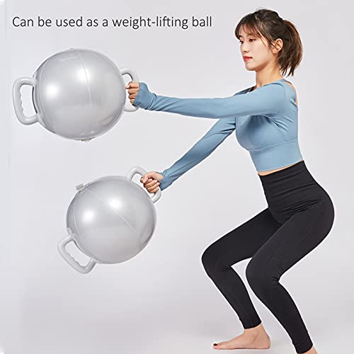 Image of 23.1LB Water Injection Kettle Ball Weight Loss Ball Fitness Ball Filled with Water Fitness Training Weight Adjustment Boil Bell
