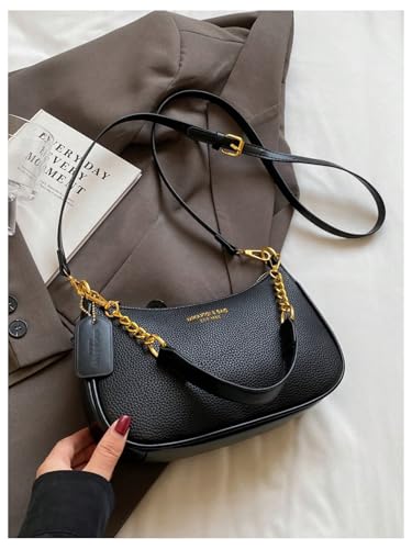 SweatyRocks Shoulder Bags for Women Crossbody Purses Leather Clutch Hobo Purse Handbags4