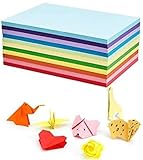 50-Sheet A4 Colour Card Pack, Assorted 20 Colours Thick Paper, Coloured Card for Craft, School, Home Decoration
