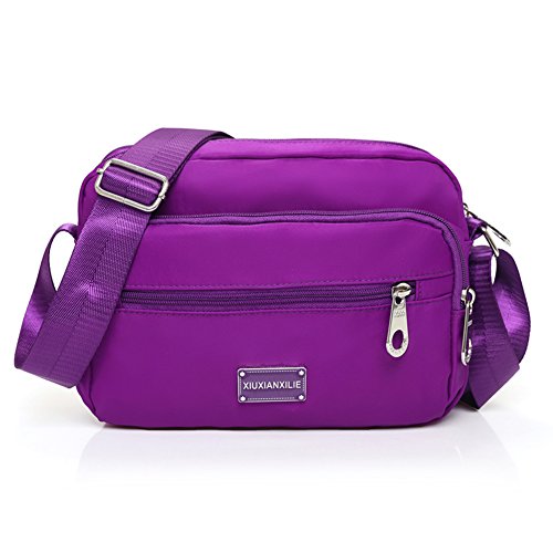 Sac de messager des dames en tissu d’Oxford avec bandoulière