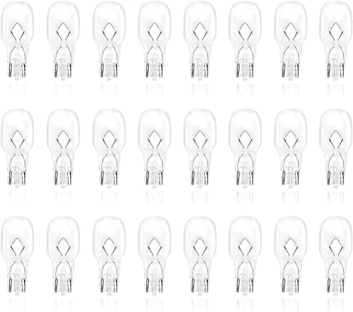 eTopLighting 24-Pack 12V 18W T5 Wedge Base Replacement Bulb, T5, Low Voltage, VPL1142_V2