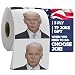 Joe Biden Toilet Paper Roll - Funny Political Novelty Gag Gift - 3 Ply Bathroom Tissue 200 Sheets in Each Roll - Laugh Out Loud Joke with Image Printed on Every Sheet | Hilarious White Elephant Idea