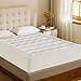 MATBEBY RV King Mattress Pad - Cooling Breathable Mattress Topper, Quilted Fitted Mattress Protector, Pillow Top Mattress Cover with 8-21