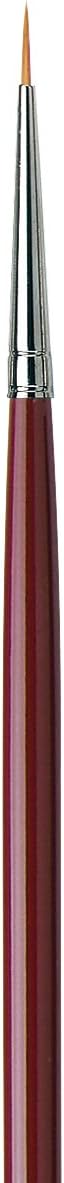 da Vinci Oil & Acrylic Series 1610 Oil Paint Brush, Round Kolinsky Red Sable, Size 0 (1610-0)