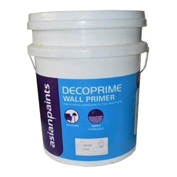 Manoj Paints & Hardware Store Asian Paint Decoprime Wall Primer, Finish (20 L), White.