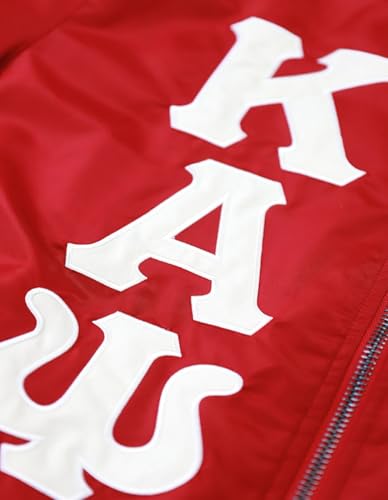 Kappa Alpha Psi M4 Bomber Jacket Crimson Red4