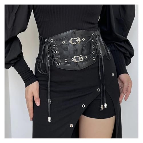 Ladies's Belts Lace Elastic Cummerbunds for Women on Shirt Dress Girdle Corset for decoration2