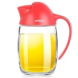 GM GMISUN Olive Oil Dispenser Bottle with Automatic Cap 21oz Glass Oil and Vinegar Dispenser Bottle...