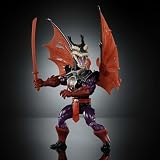 Masters of the Universe Origins - Ninjor Turtles of Grayskull, figurka z akcesoriami, crossover Reptile Wars MOTU i Ninja, zabawka dla dzieci w wieku 6+ lat JBN04