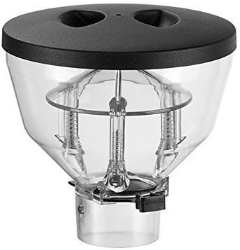 Mazzer Mini Short Low Profile Hopper Complete with Lid & Sliding Gate - OEM by Mazzer