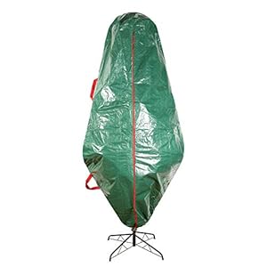 Sattiyrch Upright Christmas Tree Storage Bag – Tear Proof Material for Extra Durability – Holds up to 7.5 Foot Assembled Trees