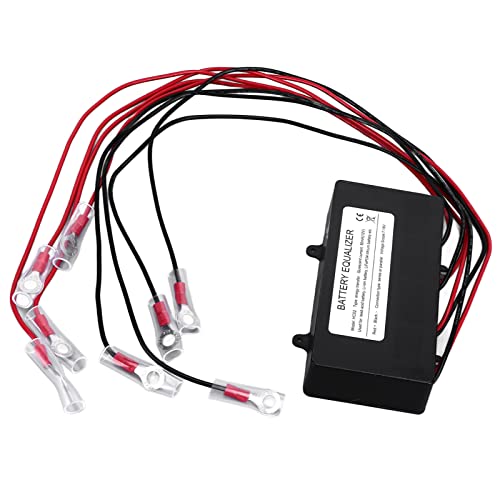 Ecualizador de Batería Digital 48V con Pantalla LED de Tubo, Estabilizador de Voltaje para Sistemas Solares e Industria Automotriz, Material ABS, 441 g miniatura 5