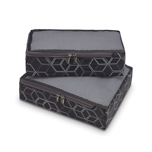 American Tourister Troupe Hardside And Softside, Black, 4Pc Set #TOP3