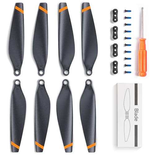 Ruko F11PRO 2 Drone Propellers (4Packs) - Replacement Blades, Spare Drone Accessories, Grey,