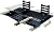 Marsh Allen Hibachi Charcoal 14.5 in. W Black Grill