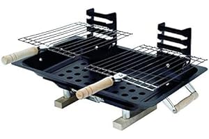 Marsh Allen 14.5-Inch Tabletop Habachi Charcoal Grill