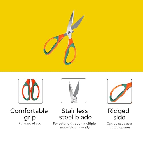 Image of Ocean Mart Gardening Tools Kit - 9 Pcs (Cultivator, Fork, Trowels, Weeder, Garden Scissor, Khurphi Set, Pruner Cutter) | Gardening Tools Set for Home | Indoor and Outdoor Gardening
