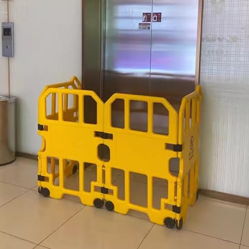 Barrière de sécurité extensible portable pour sécuriser les écoles et chantiers