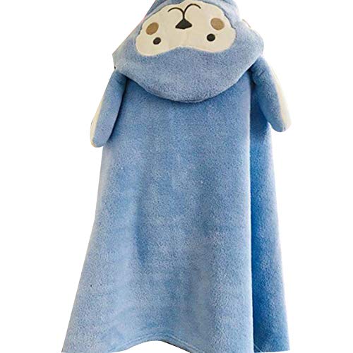 LOLPALONE Toalla de Playa con Capucha para NiñOs DiseñO de Ovejas Toalla de BañO con Capucha de Terciopelo Soral Super Suave NiñA y NiñO