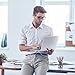 WMSZMSM Long Wired Earbuds with No Microphone for Tv Earbuds Headphones Extra Long Cord with Volume Control(White 6.5FT)
