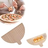 Matériau sûr : fabriquée à partir de bois de qualité, cette pelle à pizza est robuste et sûre. Il peut résister à des températures élevées sans se déformer ou se fissurer, assurant sa longévité et sa fiabilité dans la cuisine.
