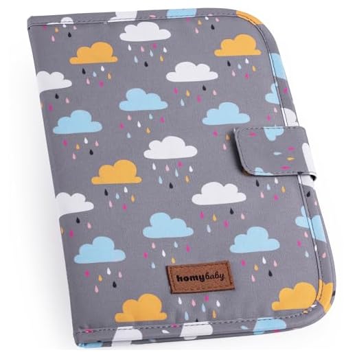 HOMYBABY® Portadocumentos bebé - Porta documentos cosas para bebes - Neceser bebe recien nacido - Regalo bebe - Organizador bebe para tarjetas, pasaportes, libro de familia.…