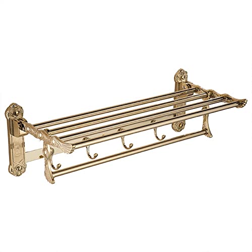 Porte-serviettes de salle de bain mural compact pour optimiser l'espace