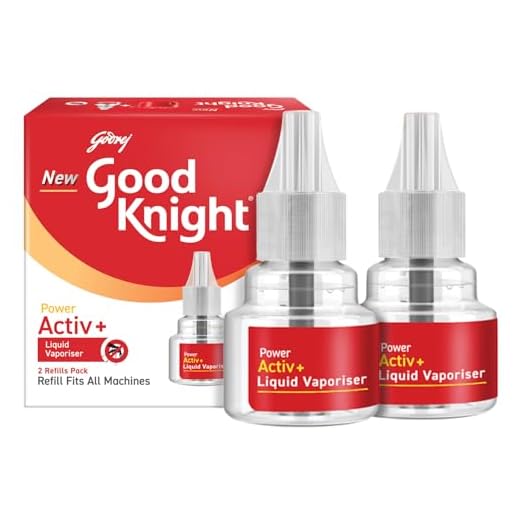 Good Knight Power Activ+, Mosquito Repellent Refill (Pack of 2)