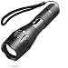 Produktbild Lzonunl Wiederaufladbare taktische Taschenlampe, Super Bright LED wasserdichte Taschenlampe, 1000 hohe Lumen 5 Lichtmodi