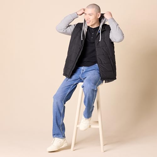 Amazon Essentials heren Henley-shirt met lange mouwen, wafelpratoon en slanke pasvorm - Afbeelding 6