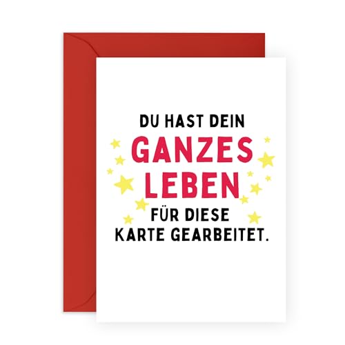 Central 23 Ruhestand Karte Papa Opa Chef Lustig Kollegen Abschied Männer Kommt Mit Aufklebern Jahrestagsgeschenk Witziges Von