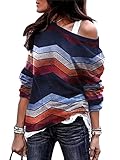 pullover loch reparieren münchen Off Shoulder Shirt Damen geeignet für Alltag Party Strand Urlaub Feierlichkeit Abschlussfeier Homecoming. Tshirt Damen passt auch mit einem Tank Top innen.