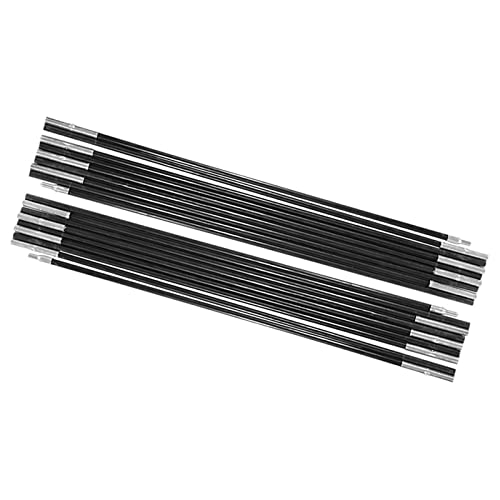 Socobeta Lightweight 20ft Tent Poles 58x4x4 4.9m Fiberglass Camping Tent Pole Bars Outdoor Support Rods Awning Frames Kit