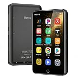 Diofox Lettore MP3 Spotify, Lettore MP3 da 80GB con Bluetooth WiFi, Touchscreen da 4,0 pollici, Lettore musicale streaming Android, Amazon Music, Deezer, radio FM, Play Store - Nero