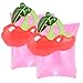 TENDYCOCO Bambini Nuotatori Bracciali Piscina Gonfiabile per Animali Galleggianti per Bambini Anelli Nuotatori Braccio Gonfiabile Maniche Galleggianti Ali d'Acqua Bracciali Tubo Ciliegia