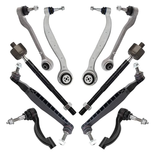 Visible Cracks in Shock Tower Near Strut Top Mount - 2016-2019 Chevrolet Camaro 4 TRQ Front Steering & Suspension Kit Control Arm with Ball Joint Sway Bar Stabilizer Link Tie Rod Compatible with 2016-2020 Chevrolet Camaro