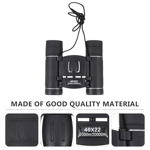 Binoculares Mini Portátiles 40x22 Healeved Negro miniatura 3