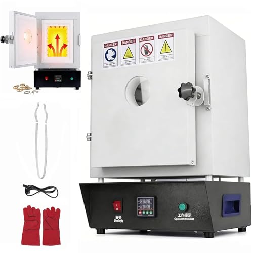 Four à moufle 1150°C avec contrôle PID pour fusion précise