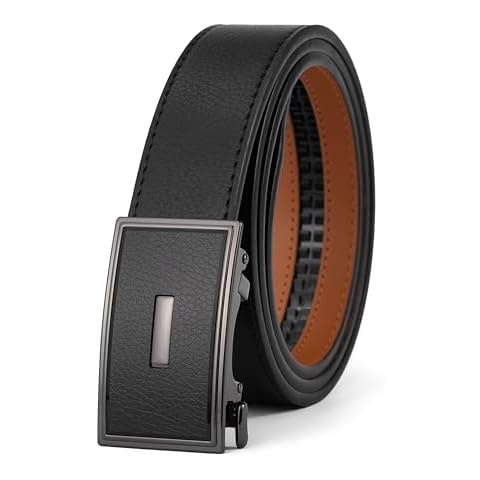 VRLEGEND Ceinture Homme, Ceinture Automatique Homme à Cliquet 35mm Cover