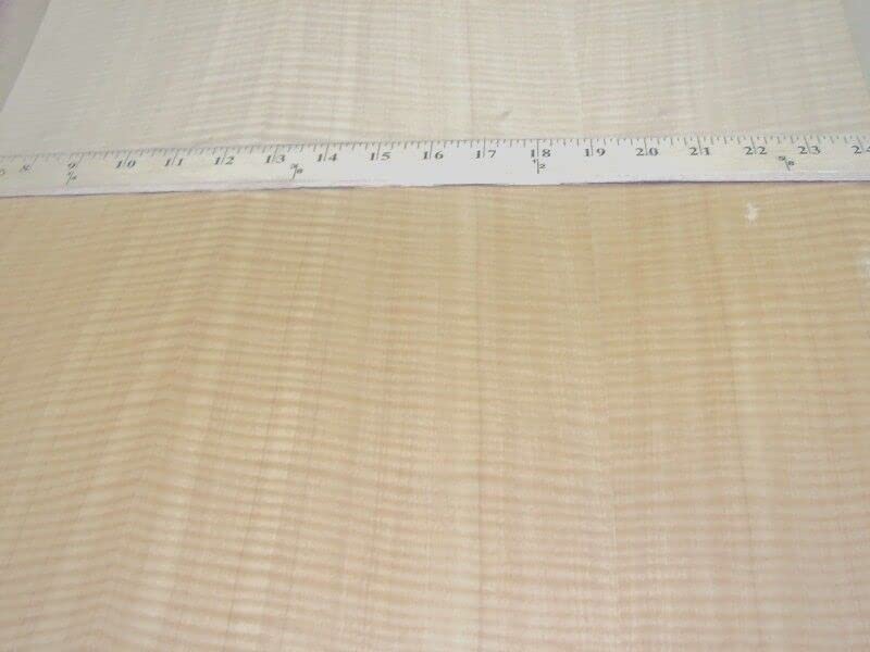Anigre Figured Wood Veneer 47" x 31" with Paper Backing 1/40th Thickness AA
