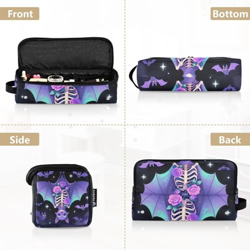Bolsa de viaje 2 en 1 para planchas y rizadores de cabello con tapete resistente al calor color púrpura miniatura 5
