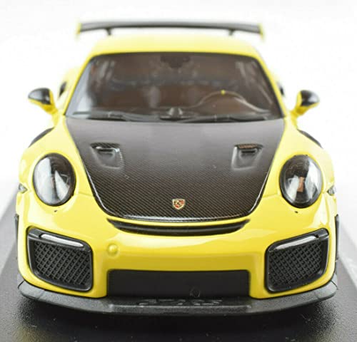 Minichamps x Premium Hobbies 911 991.2 Racing Yellow GT2 RS 1:43 Diecast Car 413067238