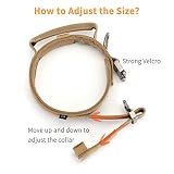 Eeyfarog Hundehalsband Verstellbar mit Kontrollgriff, Taktisch Halsband Nylon, Hunde Halsband Gepolstert, Metallschnalle, für Mittlere Große Hunde Jagd Training Outdoor, Schwarz L Breit