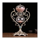 Decoración: Poner el reloj de arena sobre la mesa también está muy de moda, con un diseño exquisito y colores brillantes, adecuado for uso doméstico o familiar y exhibición en la oficina.