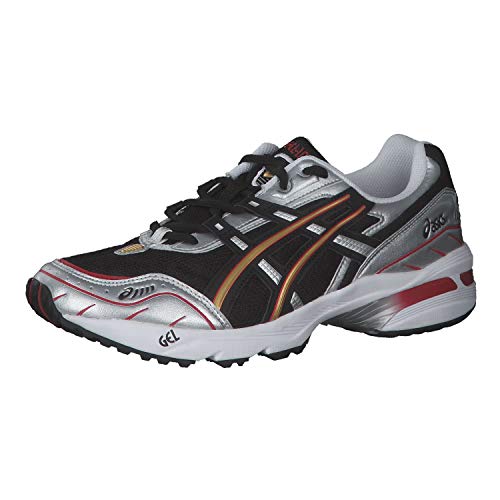 ASICS Gel-1090, Scarpe da Ginnastica Uomo, Noir Jaune Or, 37.5 EU
