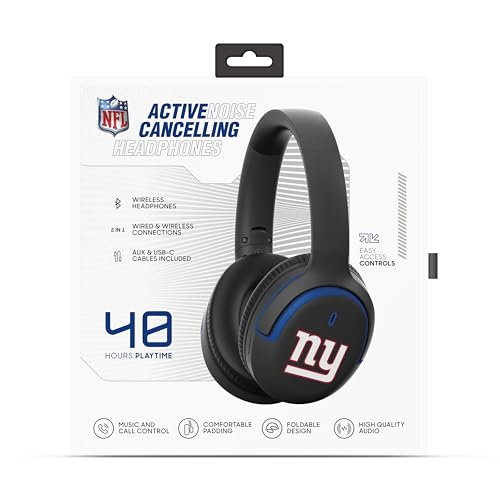 Image of SOAR NFL Active Noise Cancelling Over The Ear Headphones