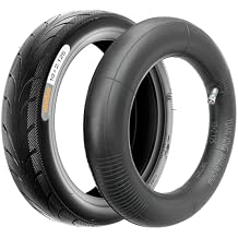 10x2.125 Outer Tire Inner Tube Compatible with Ninebot by Segway Kickscooter F25/F30/F40/F65/D18W/D28U10 Inch Non-Slip Tyre Original Inflatable Inner and Outer Tires10x2.125 Outer Tire + Inner Tube