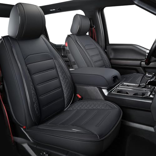 LUCKYMAN CLUB F150 Faux Leather Seat Covers, fit for 2015-2024