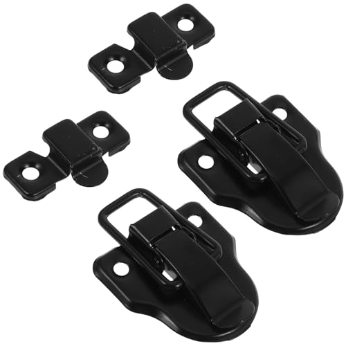 FOMIYES レトロ調ダックビルドトグルラッチ 鍵付き装飾用木箱五配 ジュエリーボックス キャビネット チェスト用耐久性属ラッチ