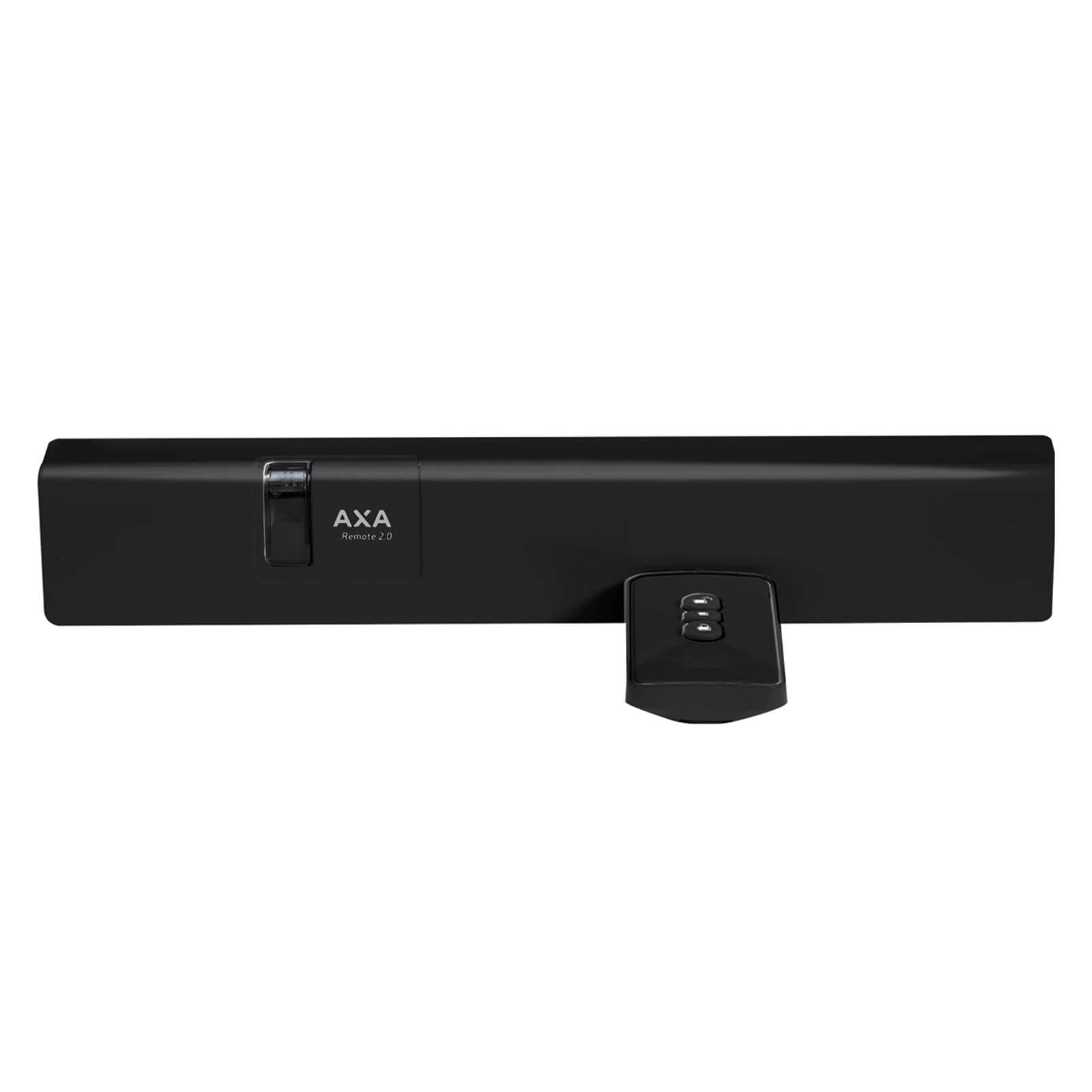 Accionamiento por radio para ventana plegable 400N Hub 130 mm regulable sin niveles funciona con pilas con mando a distancia… (negro)